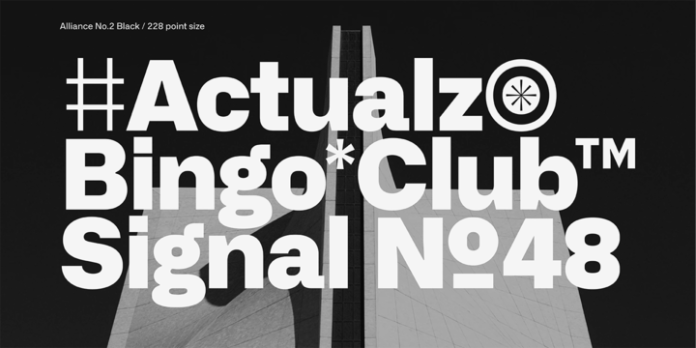 Alliance Font Family