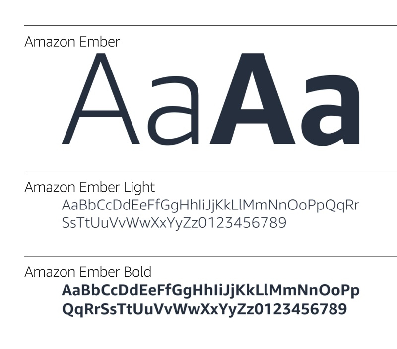 Amazon Logo Font