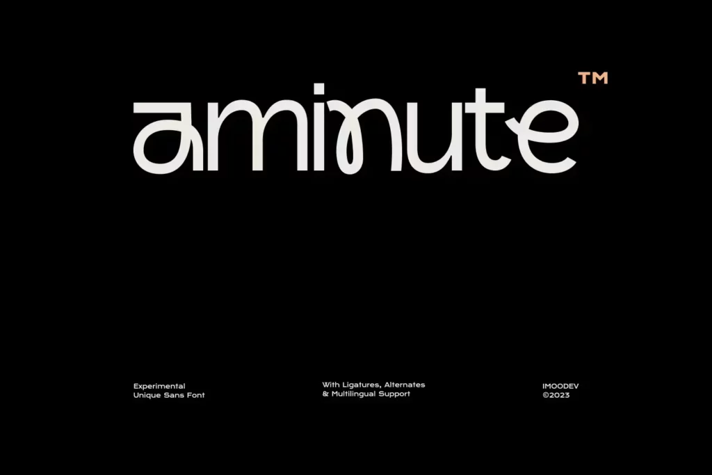 Aminute Font