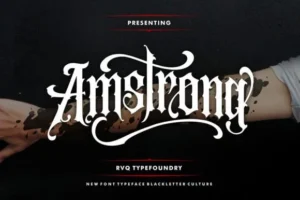 Amstrong Font