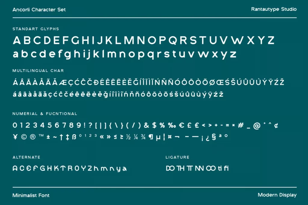 Ancorli Font