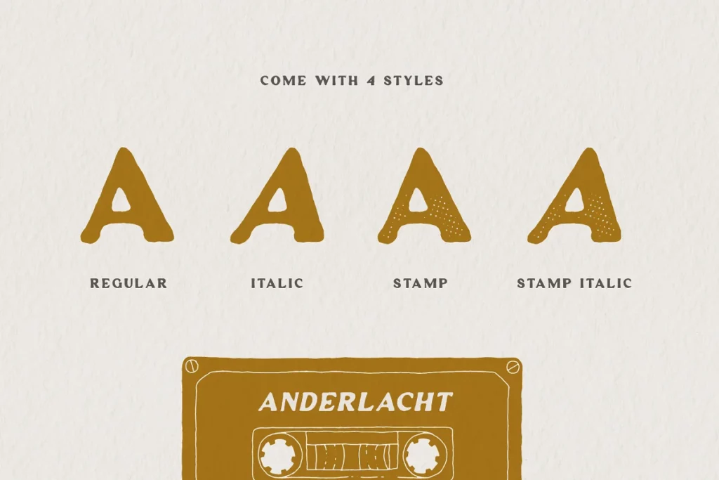 Anderlacht Font