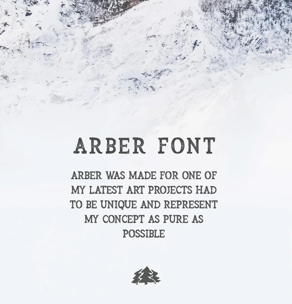 Arber Font