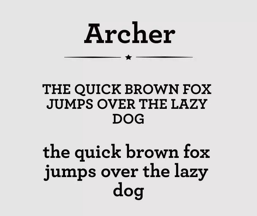 archer pro font free