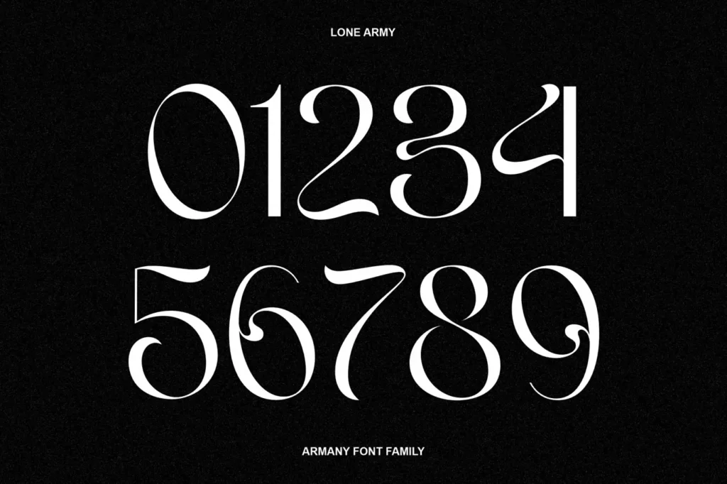 Armany Font