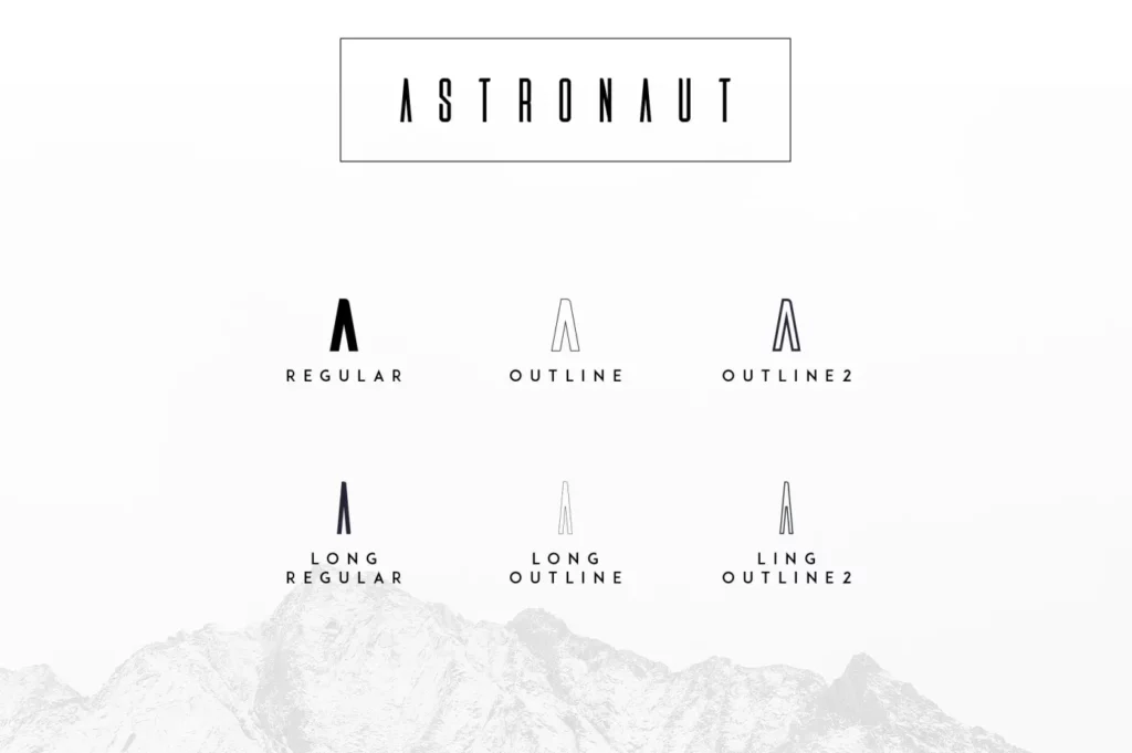 Astronaut Font