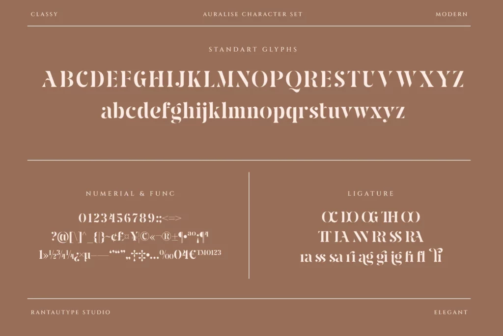 Auralise Font