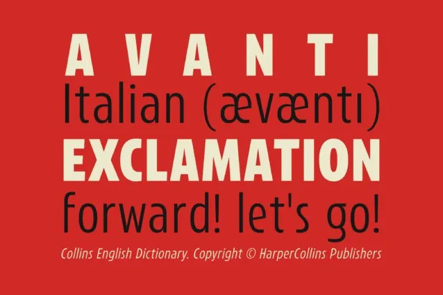 Avanti Font