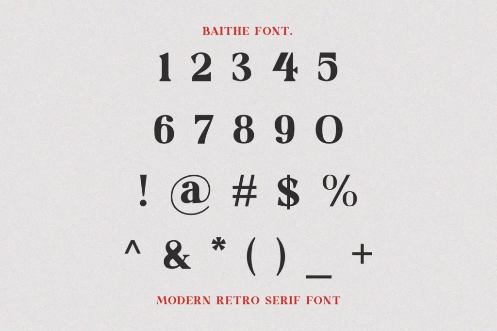 Baithe Font