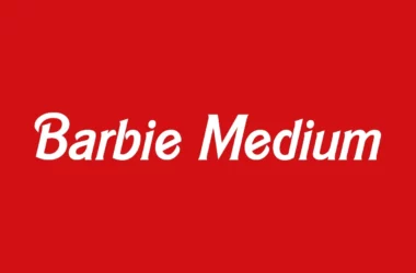 Barbie Medium Font