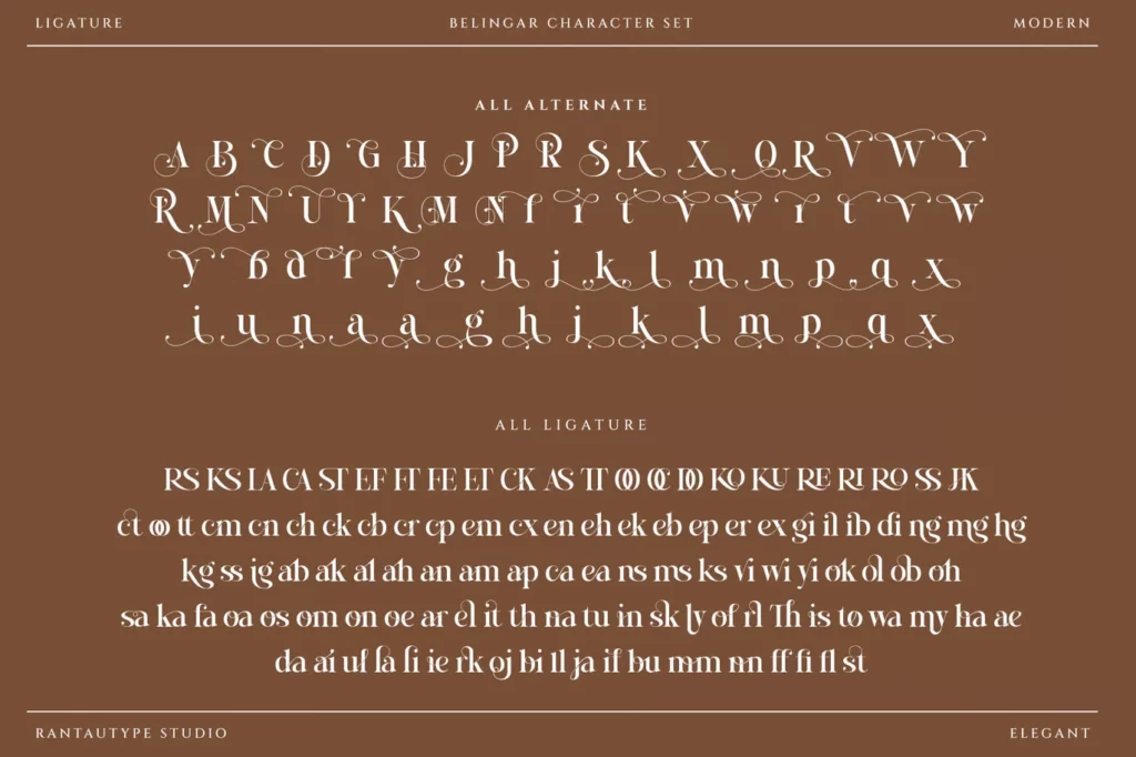 Belingar Font