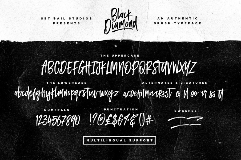 Black Diamond Font