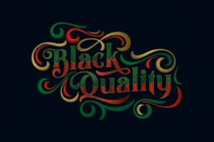 Black Quality Font