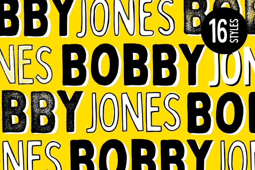 Bobby Jones Font