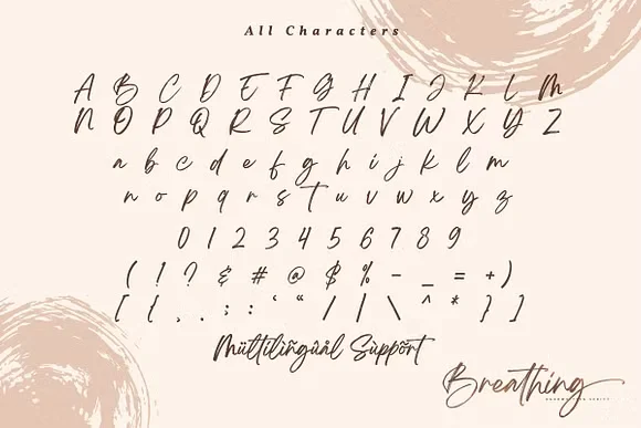 Breathing Font