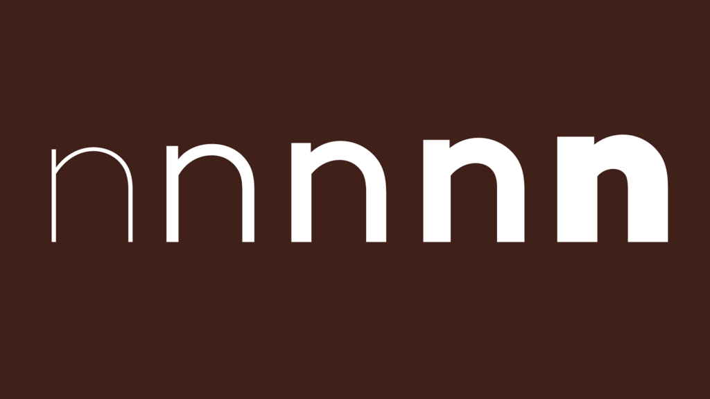 Brown Font