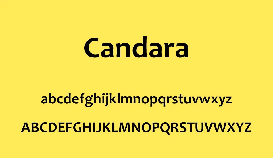 Candara Font Family