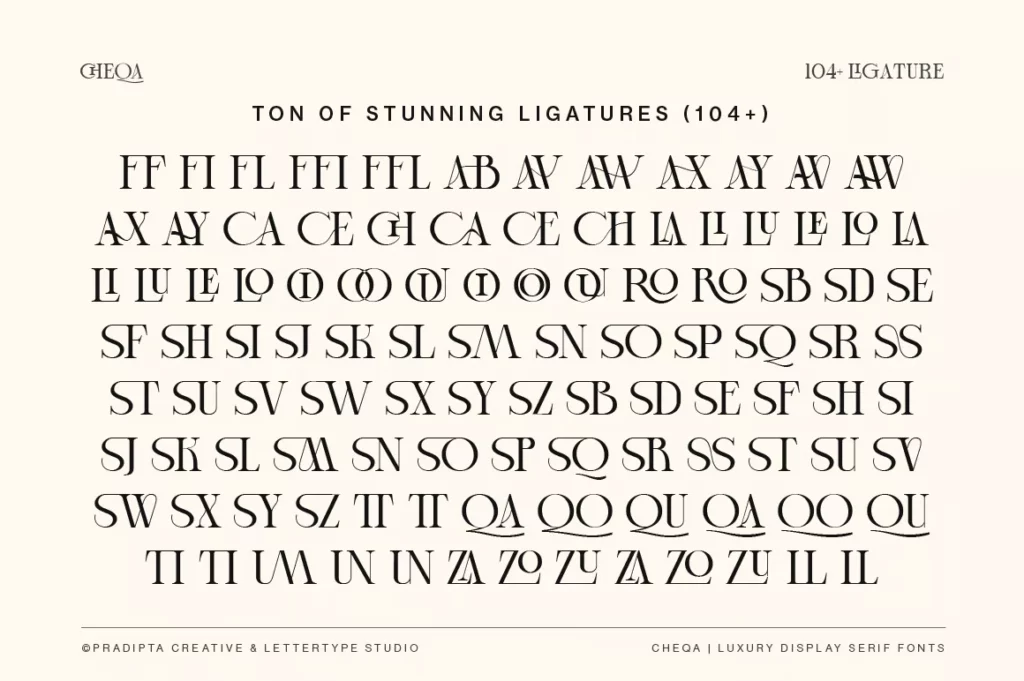 Cheqa Font