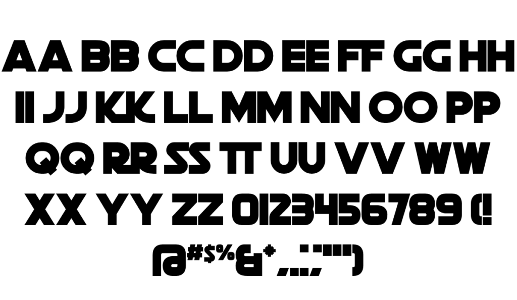 Death Star Font