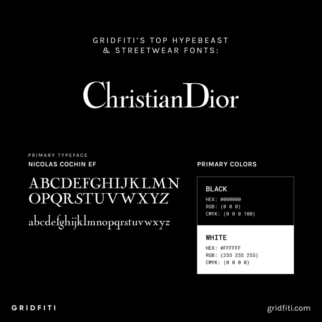 Dior Font