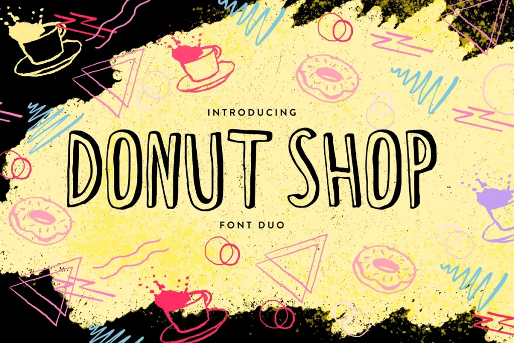 Donut Shop Font
