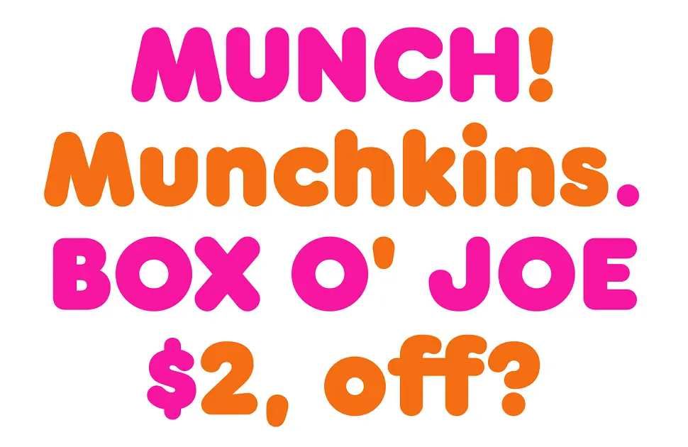 Dunkin Donuts Font