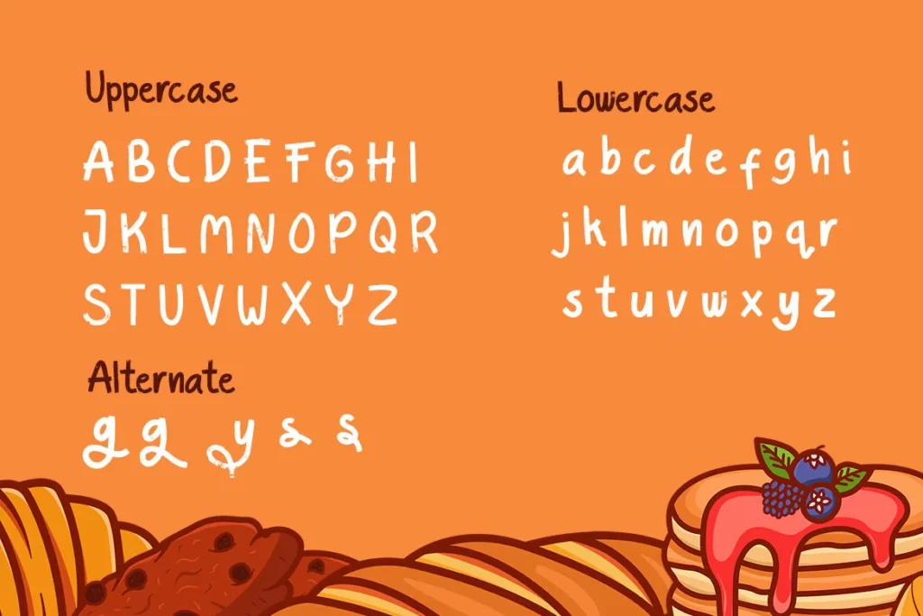 Foodys Font