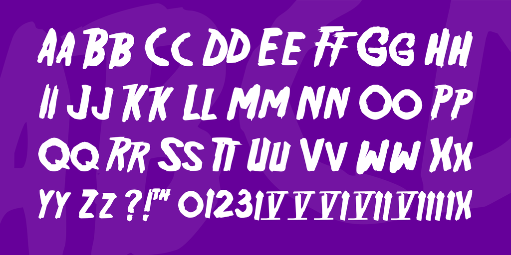 Friday 13 Font