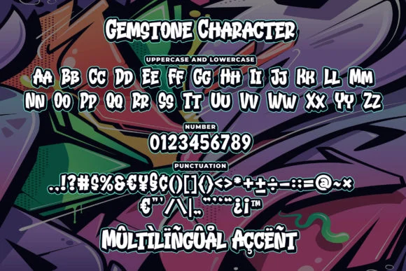 Gemstone Font