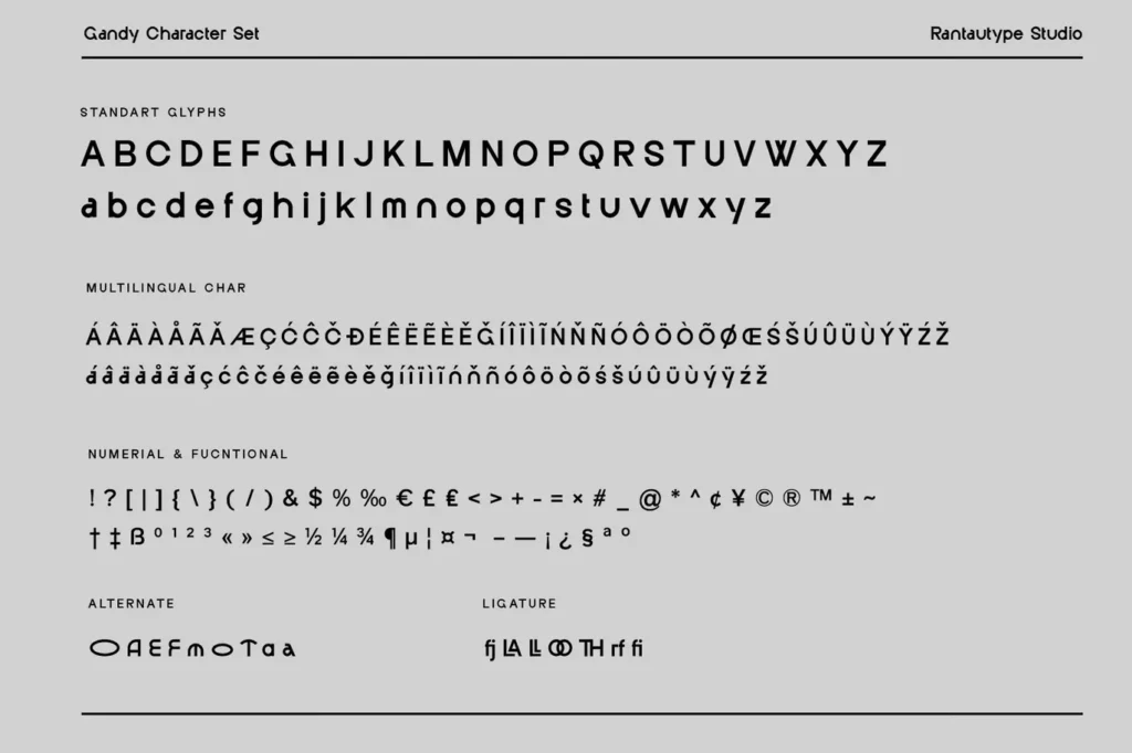 Gendy Font