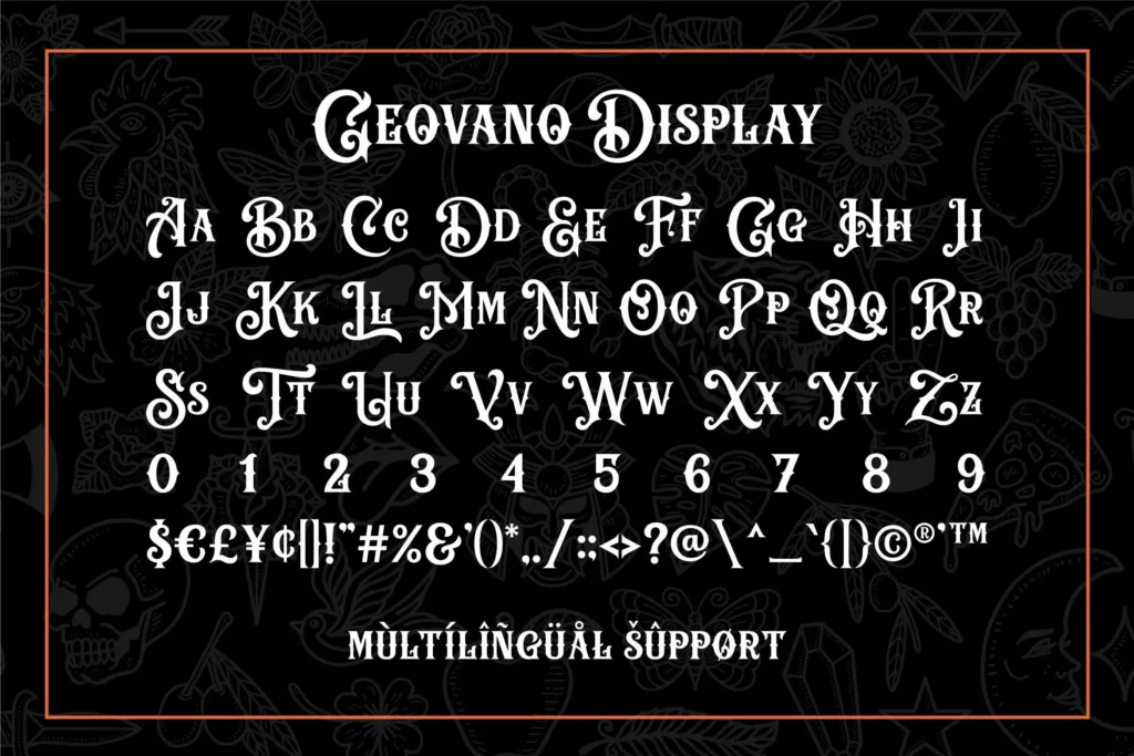 Geovano Font