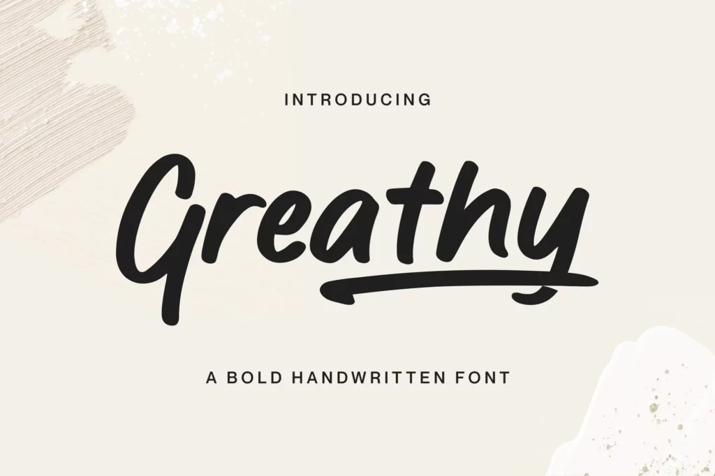 Greathy Font