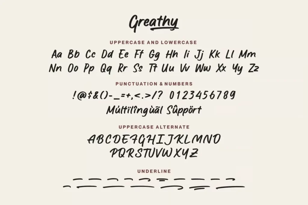 Greathy Font