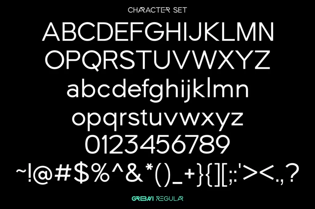 Grebavi Font