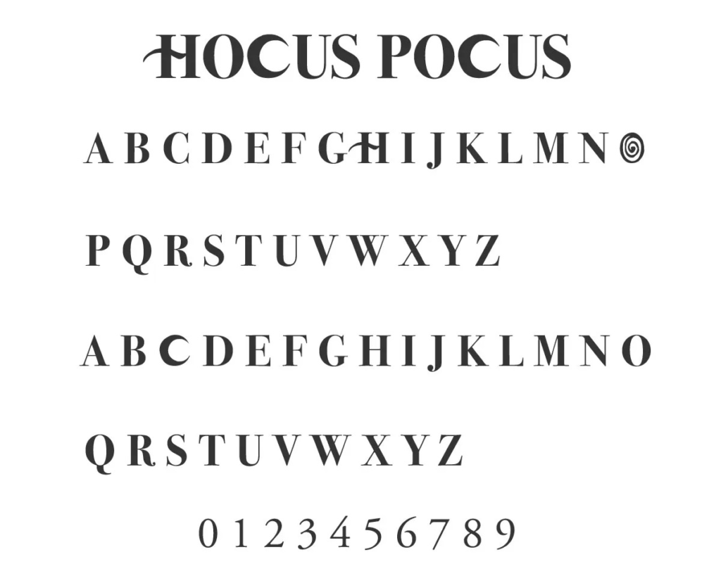 Hocus Pocus Font