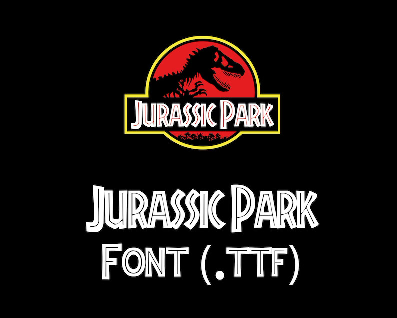 jurassic park font free download mac