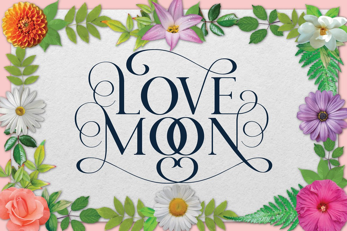 Love Moon Font