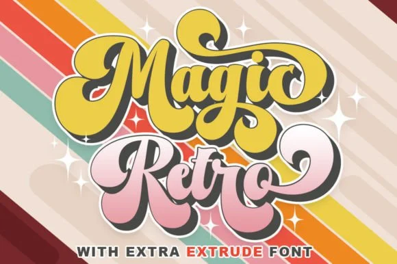 Magic Retro Font
