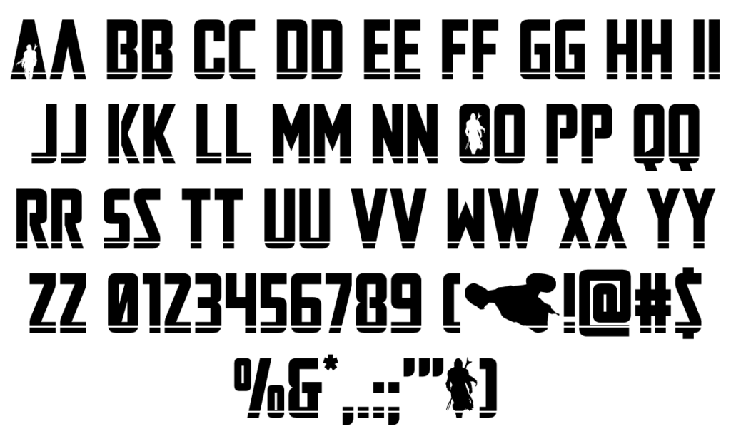 Mandalorian Font