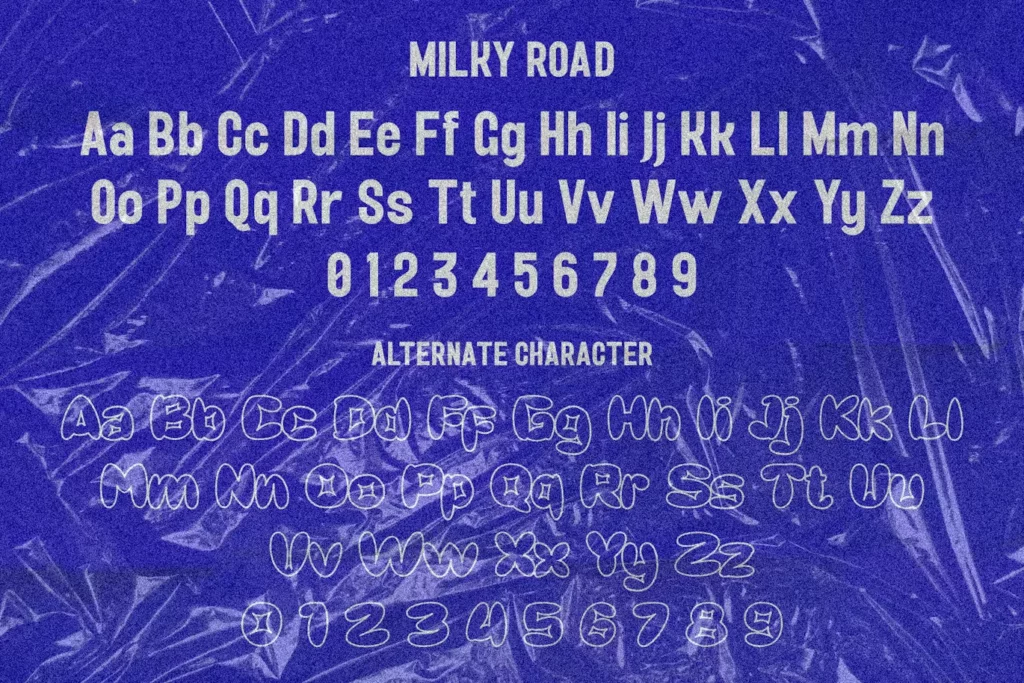 Milky Road Font