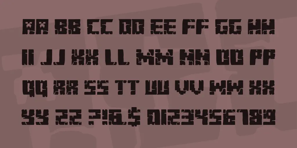 Minecraft Font