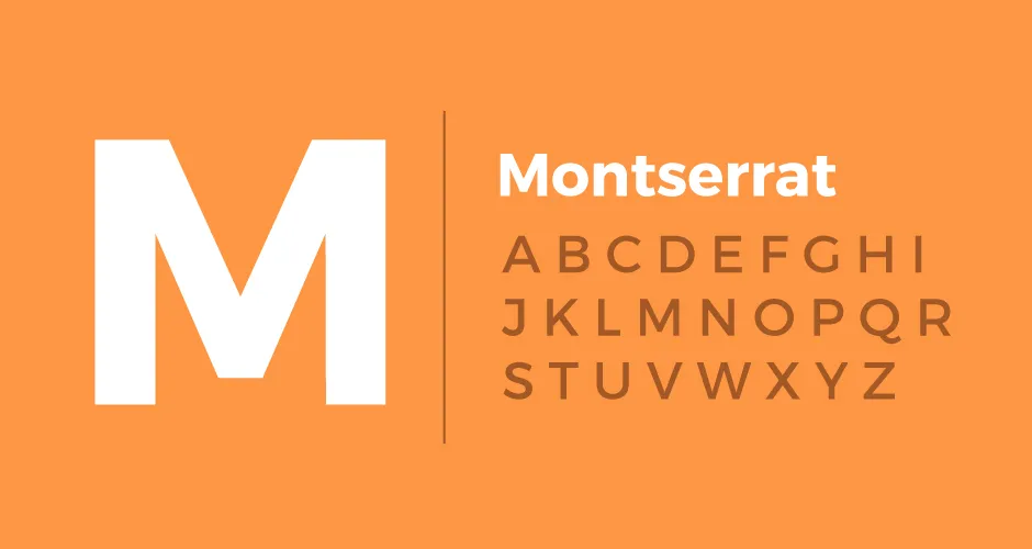 Montserrat Font Family