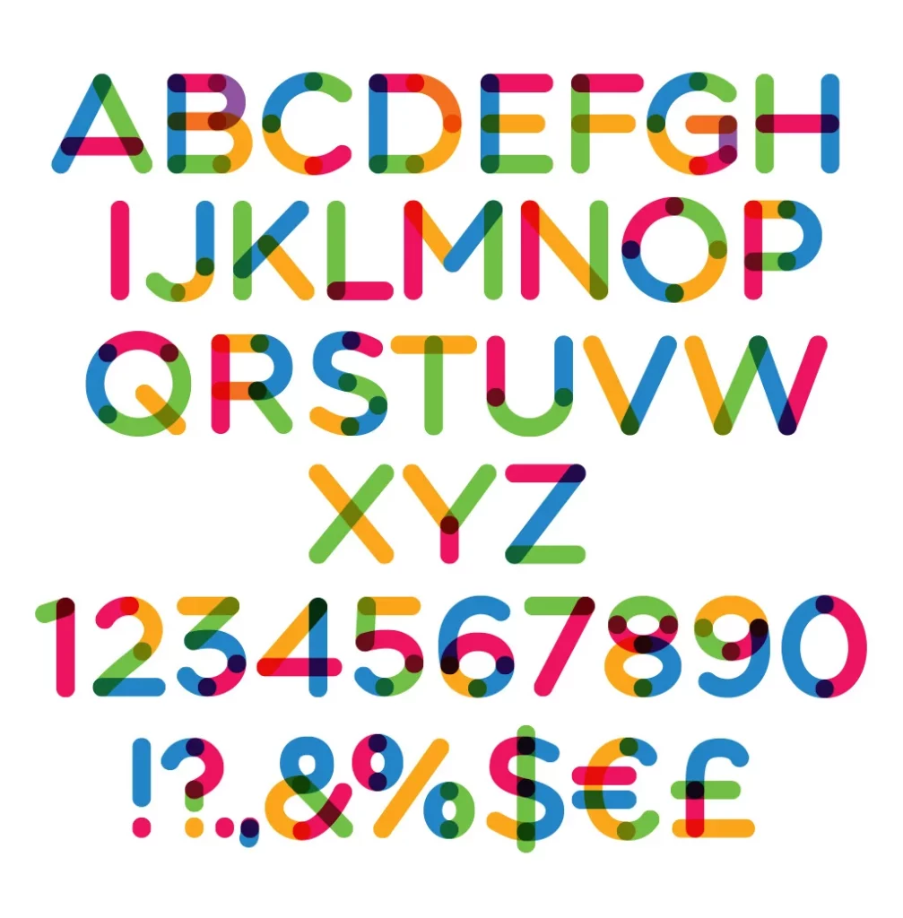 Multicolore Font