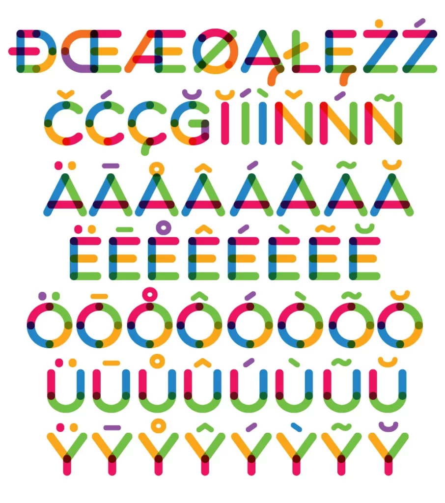 Multicolore Font