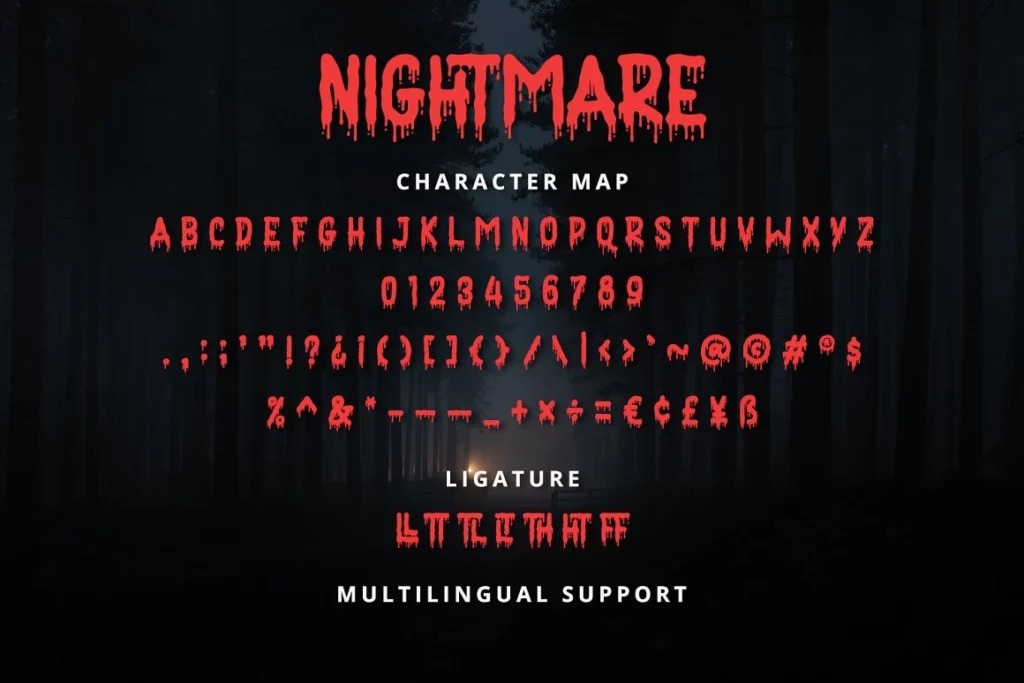 Nightmare Font