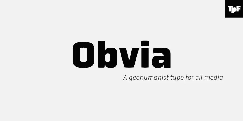 Obvia Font Family