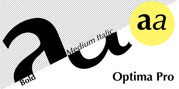 Optima Font Family