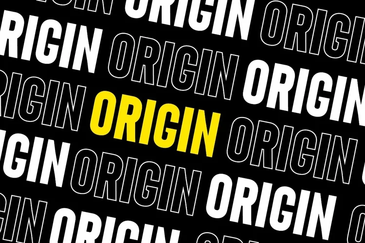 Origin Font