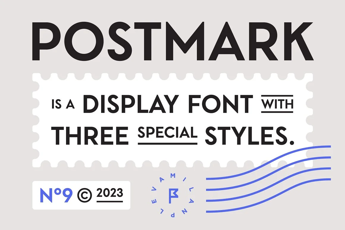 Postmark Font