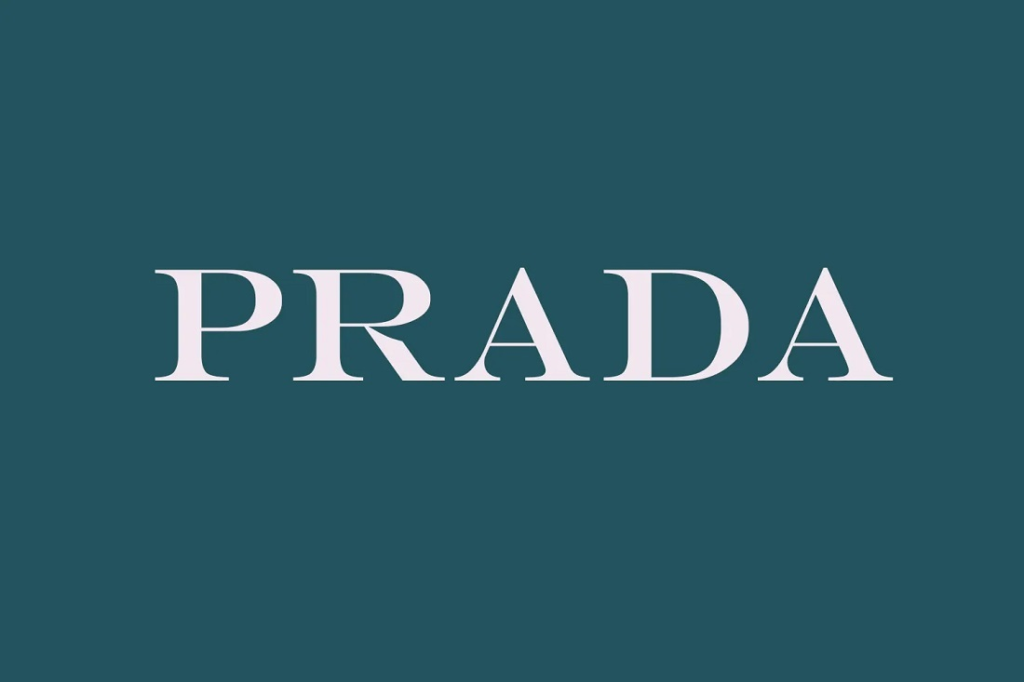 Prada brand clearance identity